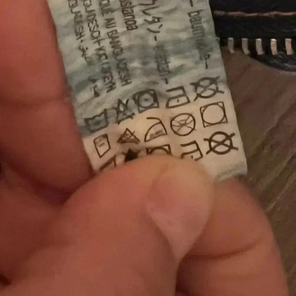 ZARA Skinny Jeans Blue Distressed Hi-Rise Size 2 - Picture 9 of 9